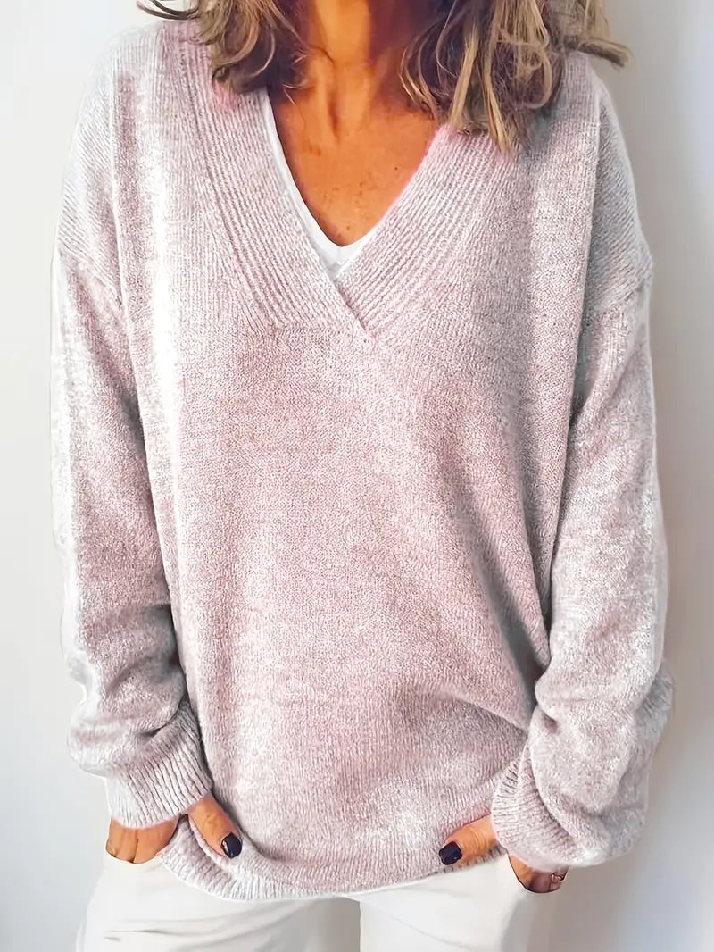 Modova™ | Měkký V-neck svetr