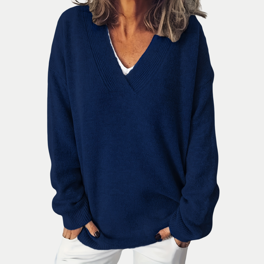Modova™ | Měkký V-neck svetr