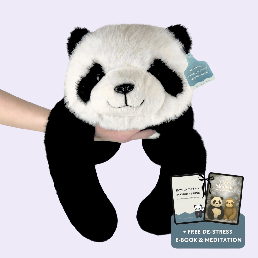 Pookie the Panda Weighted Animal