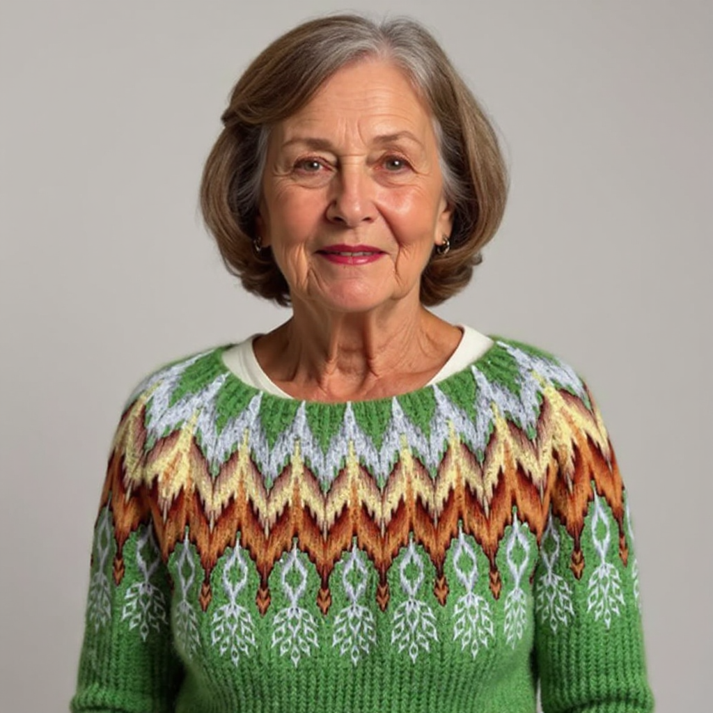 Sophia™ | Nadčasový islandský svetr