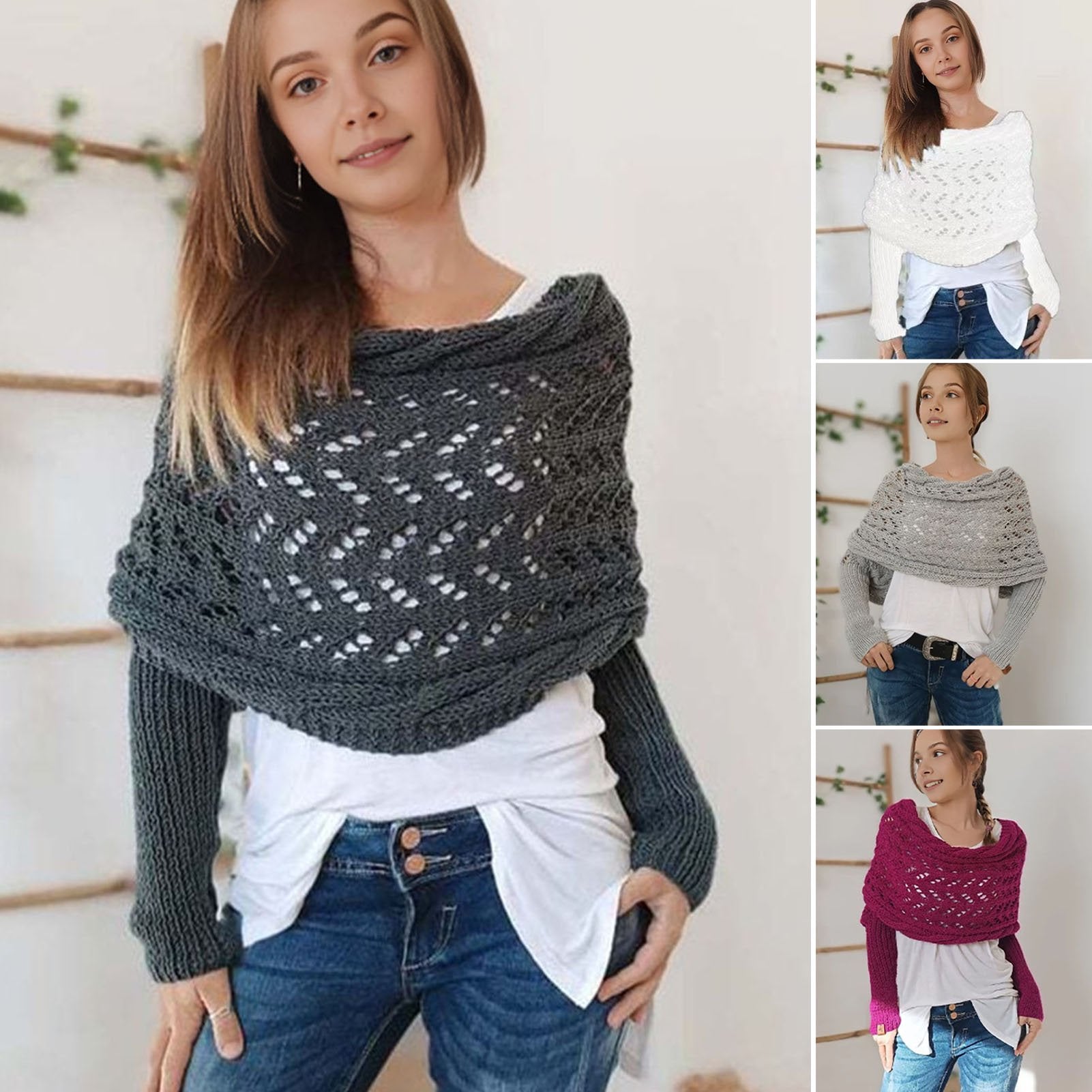 Modova™ | Teplý pletený šál