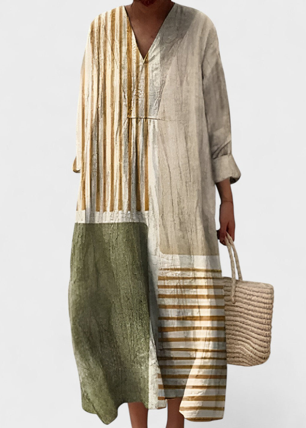 Vzorované letní šaty